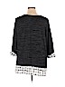 Catherines Gray 3/4 Sleeve Top Size 1X - photo 2