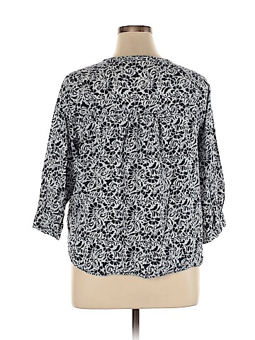 Anne Carson 3/4 Sleeve Blouse (view 2)