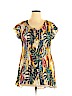 Melissa Paige 100% Polyester Yellow Sleeveless Blouse Size XL - photo 1
