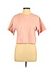 Forever 21 100% Cotton Pink Short Sleeve T-Shirt Size L - photo 1