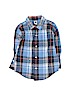 Janie and Jack 100% Cotton Blue Long Sleeve Button-Down Shirt Size 18-24 mo - photo 1