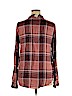 Aeropostale 100% Rayon Brown Long Sleeve Blouse Size XL - photo 2