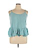Old Navy 100% Rayon Blue Sleeveless Blouse Size XL - photo 1