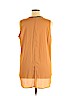 DR2 100% Polyester Orange Sleeveless Blouse Size XL - photo 2