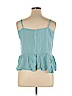 Old Navy 100% Rayon Blue Sleeveless Blouse Size XL - photo 2