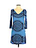 Juicy Couture Blue Casual Dress Size P (petite) - photo 1
