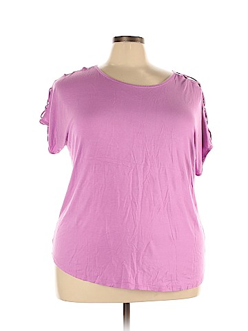 Ashley Stewart Short Sleeve Top (view 1)