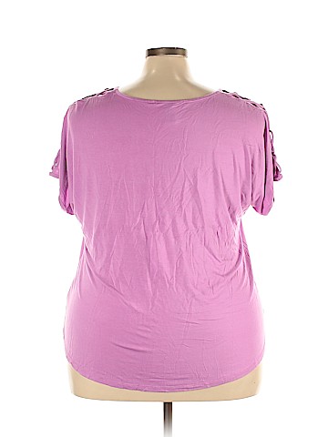 Ashley Stewart Short Sleeve Top (view 2)