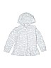 The Children's Place 100% Polyester White Zip Up Hoodie Size 5T - photo 1
