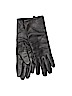 Gloves International 100% Leather Solid Black Gloves Size M - photo 1