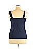 Ann Taylor Factory Blue Sleeveless Top Size XL - photo 2