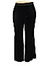 Alfani Black Velour Pants Size 2X - photo 1