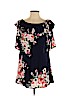 Promesa U.S.A. 100% Rayon Blue Casual Dress Size S - photo 1