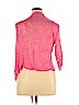 Faded Glory 100% Rayon Pink Cardigan Size XXL - photo 2