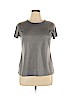 Danskin Now 100% Polyester Gray Active T-Shirt Size XL - photo 1