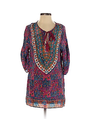 Tolani Short Sleeve Silk Top (view 1)