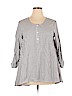Max Edition 100% Cotton Gray Long Sleeve Button-Down Shirt Size XL - photo 1