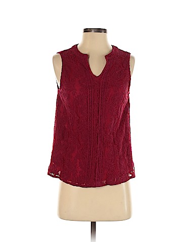 Skies Are Blue Sleeveless Blouse (view 1)