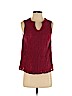 Skies Are Blue Red Sleeveless Blouse Size XS (petite) - photo 1