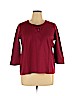 L.L.Bean 100% Cotton Red Long Sleeve T-Shirt Size XL - photo 1