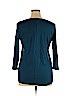 DKNY 100% Viscose Blue Long Sleeve T-Shirt Size XL - photo 2