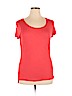 Max Studio Red Short Sleeve T-Shirt Size XL - photo 1