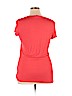 Max Studio Red Short Sleeve T-Shirt Size XL - photo 2