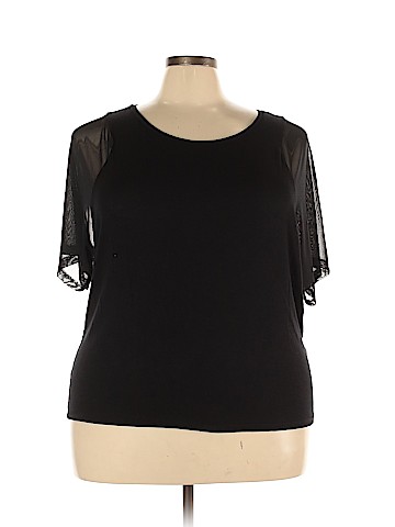 Forever 21 Plus Short Sleeve Blouse (view 1)
