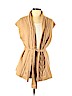 McDuff Cashmere Tan Wool Cardigan Size L - photo 1