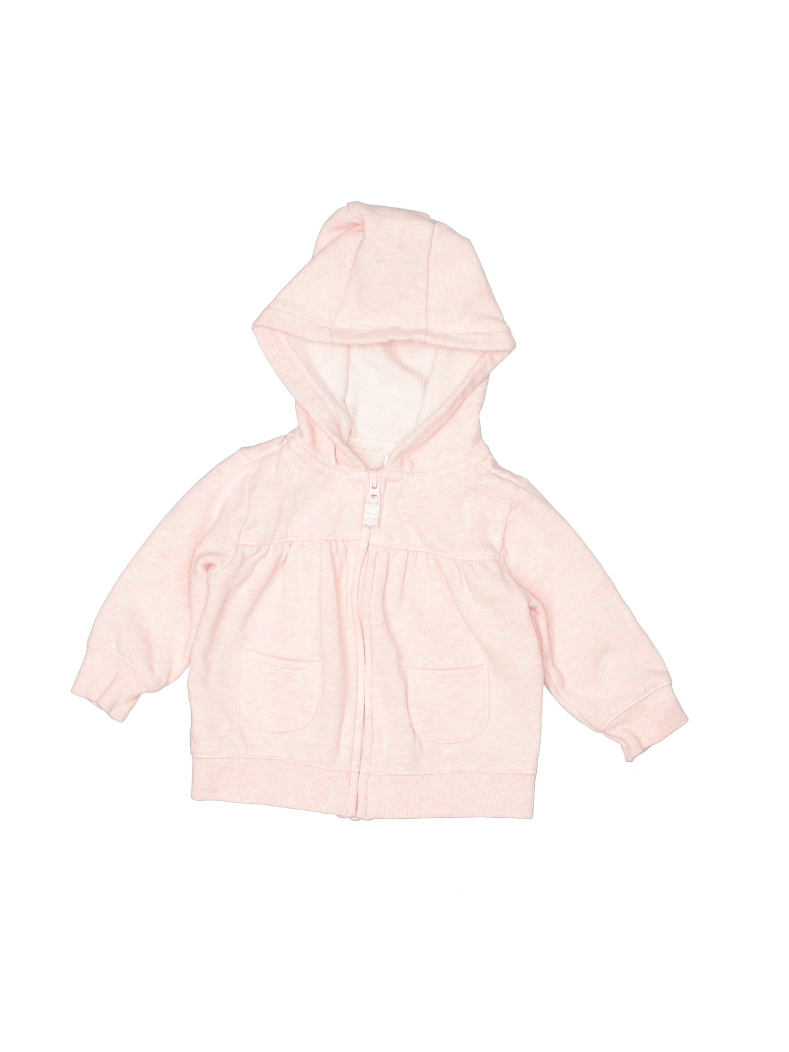 Carter's Girls Pink Zip Up Hoodie 6 Months | eBay