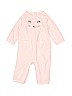 Carter's 100% Polyester Print Pink Long Sleeve Outfit 3-6 MO / 6 MO - photo 1