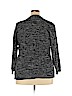 rue21 100% Acrylic Black Cardigan Size 2X - photo 2