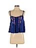 Arizona Jean Company 100% Viscose Blue Sleeveless Top Size S - photo 1