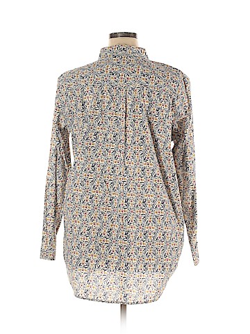 Rock Flower Paper Long Sleeve Button-Down Shirt (view 2)