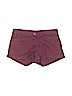 H&M Burgundy Denim Shorts Size 10 - photo 1