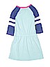 Cat & Jack Graphic Color Block Blue Dress Size 7 - 8 - photo 2