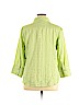 Coldwater Creek Green 3/4 Sleeve Button-Down Shirt Size 1X - photo 2