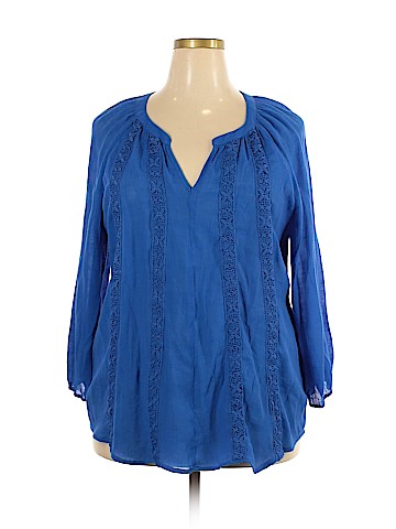 Counterparts 3/4 Sleeve Blouse (view 1)