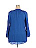 Counterparts Blue 3/4 Sleeve Blouse Size 2X - photo 2