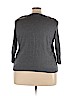 Lane Bryant 100% Cotton Gray Pullover Sweater Size 22 - 24 Plus - photo 2