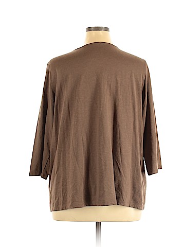 St. John's Bay 3/4 Sleeve T-Shirt (view 2)