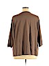 St. John's Bay Brown 3/4 Sleeve T-Shirt Size 1X - photo 2