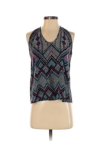 Parker Sleeveless Silk Top (view 1)
