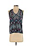 Parker 100% Silk Black Sleeveless Silk Top Size XS - photo 1
