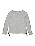 Justice Gray Long Sleeve Top Size 16 - photo 2
