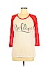 Zoe+Liv White 3/4 Sleeve T-Shirt Size S - photo 1