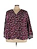 Marybelle Purple Long Sleeve Blouse Size 3X - photo 1