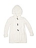 Old Navy 100% Cotton Solid White Cardigan Size 5T - photo 1