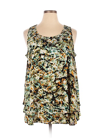 Harper & Liv Sleeveless Blouse (view 1)