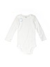 Carter's 100% Cotton Solid White Long Sleeve Onesie 18-24 MO / 24 MO - photo 1